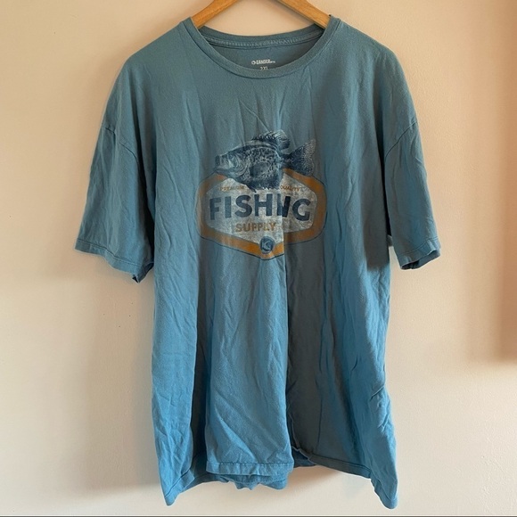 Graphic Fishing T-Shirt | Size XXL - Picture 1 of 4